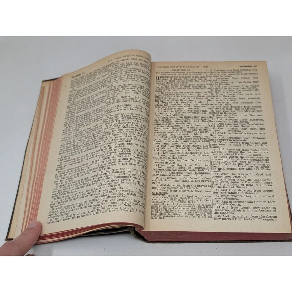 The Holy‎ Bible The Douay Bible House 1941 Hardcover Pope Leo XIII VTG 1940s 40s